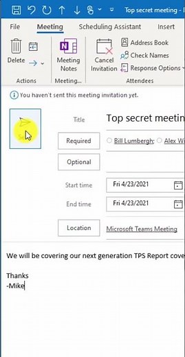 Microsoft Outlook - stop people from forwarding your meetings 🛑