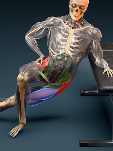 Your lower back might not be the real problem. Sometimes it is the hip, glutes, and side waist staying locked up. This stretch helps open the hip, lengthen the quadratus lumborum, and reduce pressure around the pelvis so the spine can move better. Want full routines that actually make sense? App link in bio. #lowerbackpain #mobility #spinemobility #sciaticarelief #anatomy