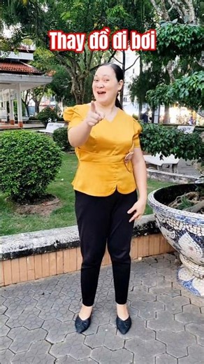 Change into swimming clothes