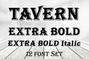 Tavern Extra Bold, a Font by FontMesa
