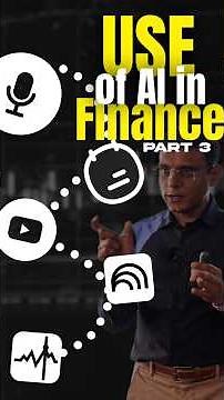 Use of AI in Finance Industry: How It’s Secretly Changing Your Money Forever! #aiinfinance #aitool