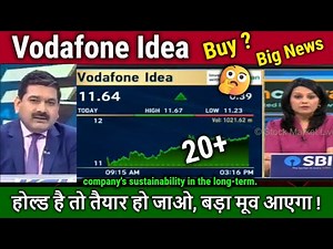 Vodafone Idea share latest news,Buy ?,Future analysis Anil singhvi,VI AGR News,idea target 2030