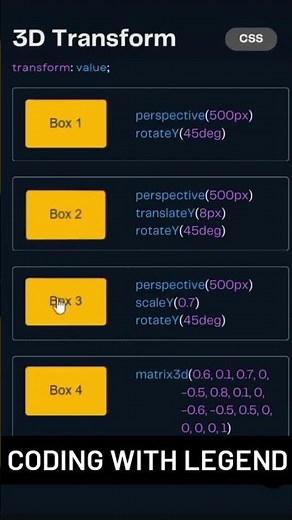 🔥 Pro CSS Hover Effect using :not() | No JS