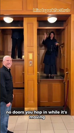 The Elevator That Never Stops Moving. #shorts