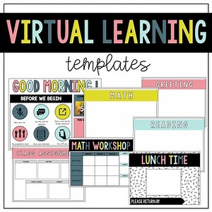 Virtual Learning Templates