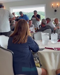 Barry McCockiner wins Longest Drive at the outing. 😂 SOUND UP via: rob_rose (ig) | U Suck at Golf