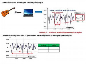 Période et fréquence d'un signal périodique