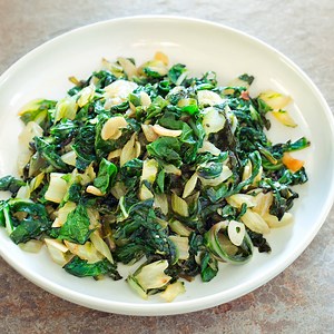 Sautéed Swiss Chard with Garlic | America's Test Kitchen