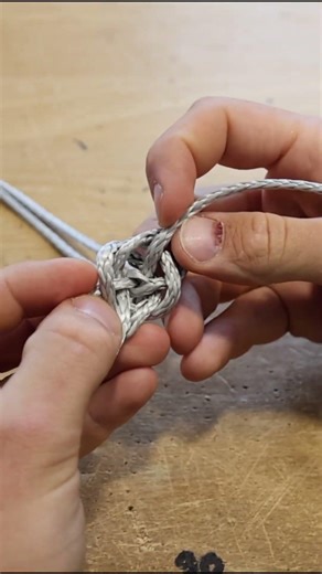 A complicated diamond knot – here's how to tie it! #sailing #knots
