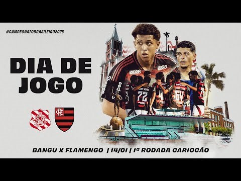 🔴 AO VIVO: BANGU x FLAMENGO | PRÉ-JOGO + NARRAÇÃO | CARIOCÃO (14/01/26)