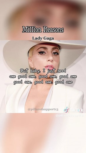 Million Reasons by Lady Gaga - Full Song Lyrics