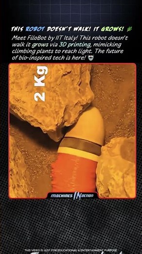 This Robot Doesn’t Walk! It Grows! 🌿