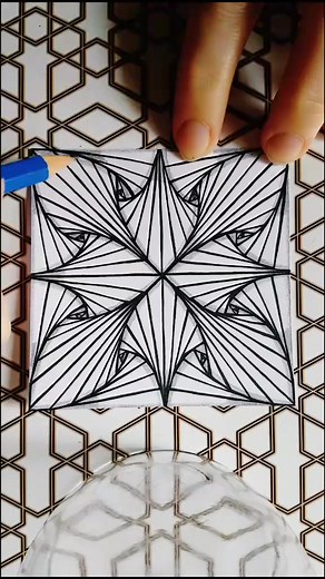 How to Draw Zentangle Pattern PARADOX