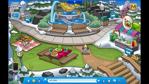 In Super Club Penguin (an unofficial version of Club Penguin), there was an easter egg where entering the command "!jr 666" in the chat would take you to a room where there was only Olaf without pupils, clicking on him a few times would trigger a jumpscare and then let you leave.