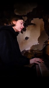 This is Alina from Ternopil. On 2 December, Russians killed her father in a drone attack in their own apartment. She sings and plays the piano in their ruined home. Russians took the dearest person in her life, yet she continues to hold onto her strength. We must make sure that Russia is brought to justice for all the crimes committed. | Ukraine.ua
