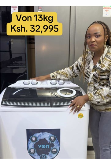 Affordable Twin Tub Washing Machine at Ksh. 32,995