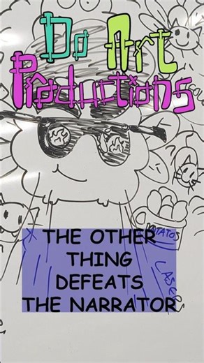 Kids Makings Comics: The Other Thing Defeats The Narrator