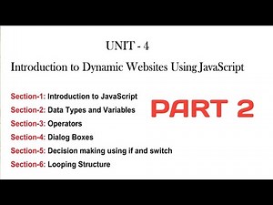 CLASS 11th ||UNIT_4_PART_2||WEB APPLICATION||JAVASCRIPT
