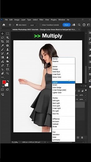 How to Change Color in Clothes | Photoshop Tutorial