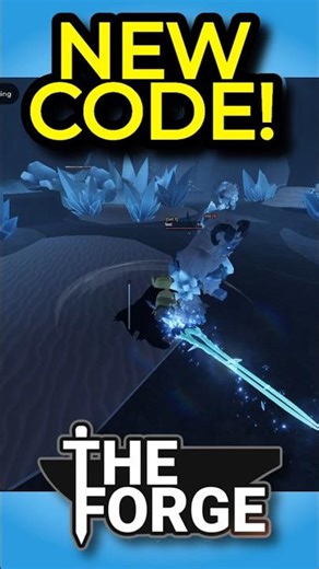 NEW CODE in The Forge! ⚒️ | 10 Rerolls + Mining Boost