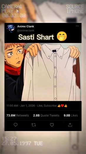 Sasti Shart 🤭| Jujutsu kaisen funny moments |#jjk​#jujutsukaisen#gojosatoru​#shorts​#amv​