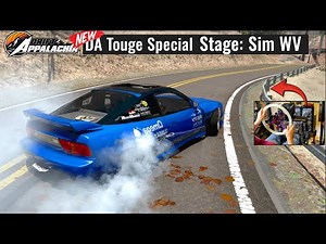 Assetto Corsa Drift Appalachia - NEW 7$ MOUNTAIN PASS Special Stage: Sim WV