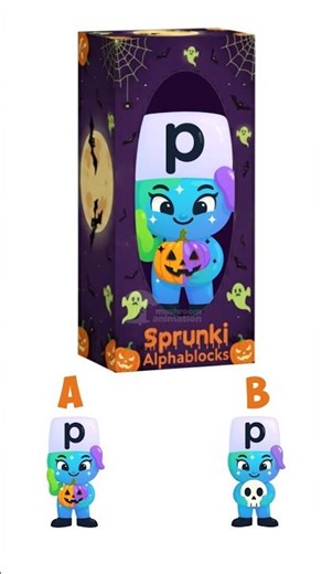 Unboxing Sprunki Alphablocks "P"Halloween