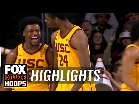 Bronny James Highlights in USC’s win over Utah | CBB on FOX