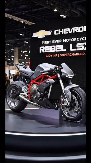 320+HP Beast! Chevy’s Rebel LSX Motorcycle Unveiled at the 2026 SEMA Show #sora2 #Chevy #shorts