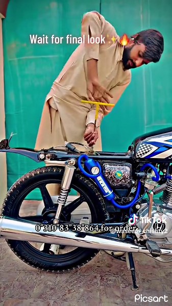 Bracket fitting 125 🔥😵 #waseem_chishty #chishtyz_entery