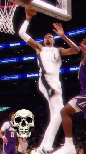 the alien👽 Victor Wembanyama #nba #nbahighlights #spurs