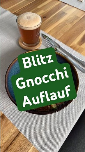 Blitz Gnocchi Auflauf