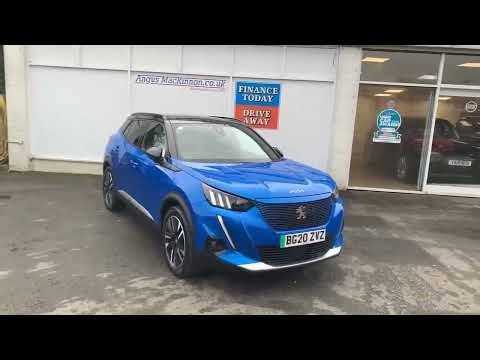 BG20ZVZ | PEUGEOT E-2008 50kWh GT Line | Walkthrough | Angus MacKinnon Ltd