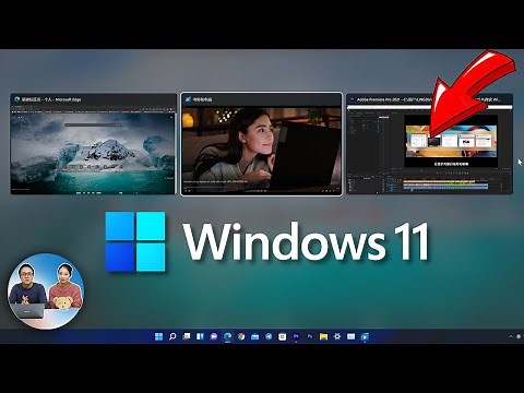 Windows 11 更新 Alt+Tab UI 设计：毛玻璃横向排列，更漂亮！附开启教程 | 零度解说