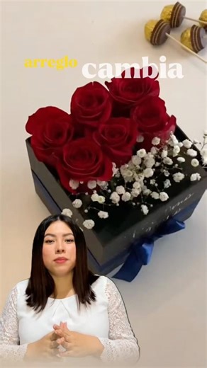 How to make a Box with Red Flowers and Chocolates 🌹 #flowers