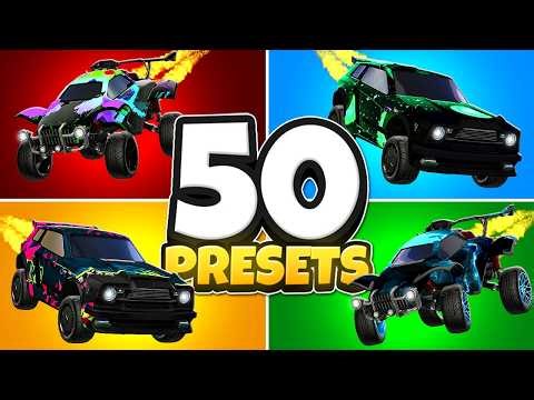 50 TRYHARD RLCS 2026 CAR DESIGNS (Dralii, Zen, Tawk, Ayyjayy and more!)
