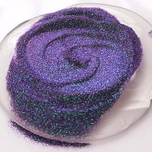 Talisa Tossell's Slimes on Instagram: "Who didn’t expect the colour shift in this purple glitter? I can’t believe it turned blue it’s probably the prettiest slime I’ve ever made  the glitter is from @barrymcosmetics (gifted) ✨Where else to find me: main: @talisatossellofficial repost slime account: @talisatosselltemporary 濾backup: @talisatossellbackup ✨"