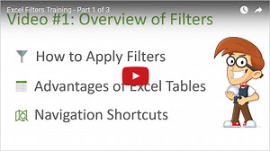 Excel Filters - Free Video Training Series - Part 1 of 3 - Excel Campus