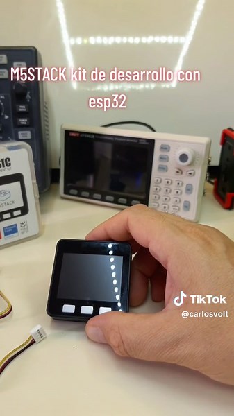 M5STACK kit de desarrollo con esp32 #m5stack #esp32 #CienciaEnTikTok #aprendeentiktok