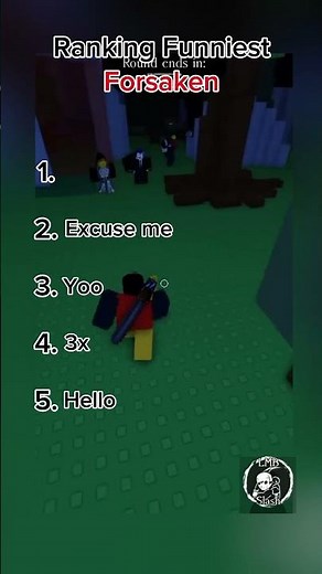 Ranking funniest Forsaken!! #roblox #forsakenroblox #forsaken #usa