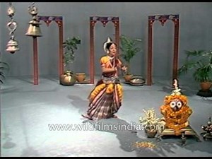 Mangalacharanam Odissi dance by Madhavi Mudgal