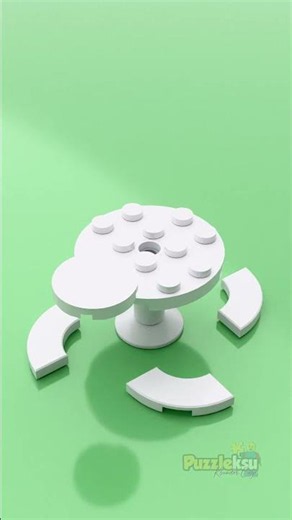 You only need 9 LEGO pieces for this!