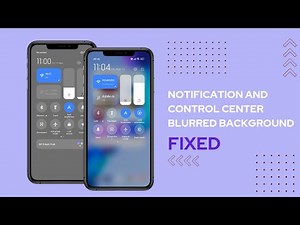 FIXED Blurred Background in Notification and Control Center (MIUI 13, MIUI 12.5)