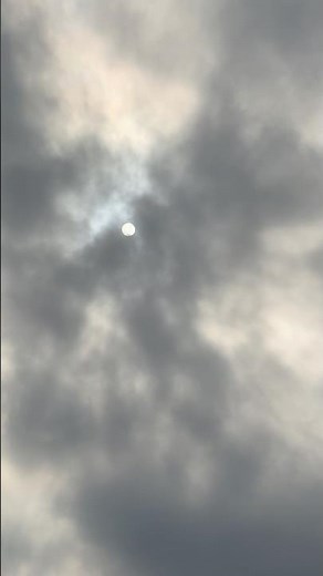 The Sun Disappeared Behind These Unusual Dark Clouds