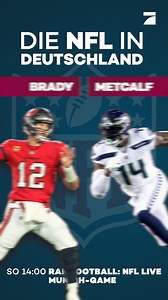 Das gab es in der Geschichte der NFL noch nie. Ein Spiel auf deutschem Boden. Am Sonntag, 13.11, um 14:00 Uhr. Und ProSieben ist live dabei! 🏈 #ranNFL #MunichGame | ProSieben