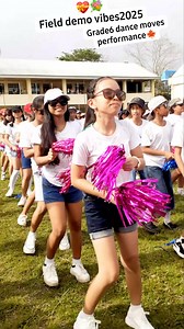BUMBLE BEE dance performance Grade 6💐🍁 SJCS Field Demo 04/04/2025 #highlights | YhaIsh Remodo