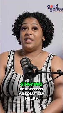 Staying persistent is key! #podcast #persistence #goodgenes #growth #success #motivation