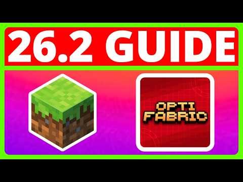 How To Download And Install OptiFabric For Minecraft Java 26.2 | OptiFine Alternative