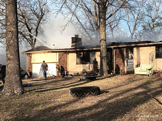Seneca family displaced as afternoon fire destroys home