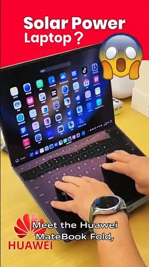 Huawei Foldable Laptop 2025 – MateBook Fold Explained